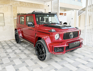 Vente chaude b-bra-bus style 5 portes 3 portes lifting voiture pare-chocs Bodykit 2019 pour <span class=keywords><strong>Suzuki</strong></span> <span class=keywords><strong>Jimny</strong></span> JB74 64 <span class=keywords><strong>XL</strong></span> - Product Image 5