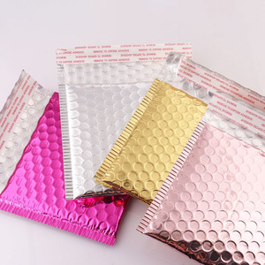Túi Bao Bì Bong Bóng Có Đệm Màu Vàng Hồng Tùy Chỉnh Có MOQ Thấp - Product Image 4