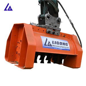 Excavator Forestry Mulcher,Grass <strong>Mower</strong> For Land Clearing Utility Trail Maintenance Fit KX135 KX155 KX163 KX175 KX080 Excavator - Product Image 1