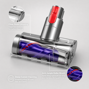 Cabezal de cepillo para aspiradora eléctrica OEM ODM, compatible con V7 V8 V10 V11 V15, accesorio de repuesto con rodillo - Product Image 3