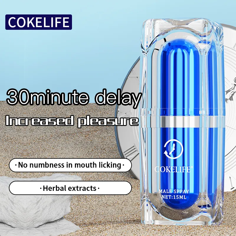 Cokelife 15Ml Mannelijke Spray Die 60 Minuten Duurt Voor Mannen Verlengt Climaxcontrole Voortijdige Ejaculatieproducten