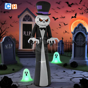 Démon gonflable effrayant, jouet gonflable géant, publicité gonflable diabolique pour Halloween, bar d'horreur - Product Image 1