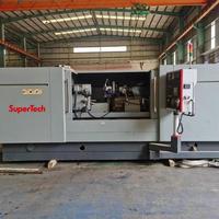 Machine à rectifier cylindrique CNC SUPERTECH MK1320/300 - Rectifieuse de cylindres métalliques de haute précision pour moteurs et engrenages, hautement automatisée