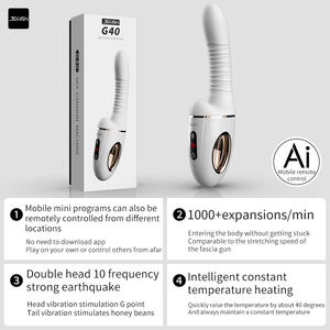 Секс-товары для взрослых умный самонагреваемый 10-частотный силиконовый небольшой размер секс-автомат - Product Image 3