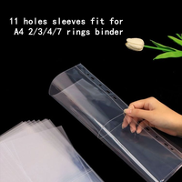 Album classeur à anneaux pour billets de banque 4/6/9 poches avec pochettes en PP sans PVC pour la collection et le rangement de devises en papier