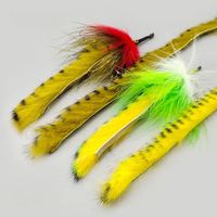 SNEDA 3mm tigre Zonker bande naturel fourrure de lapin caoutchouc rayé mouche attachant des banderoles laineux Buggers gabarits pour la pêche au bar leurres