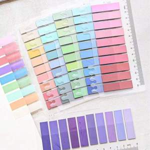 แผ่นบันทึกใส PET พร้อมแถบกาวในตัว กันน้ำ - Product Image 5