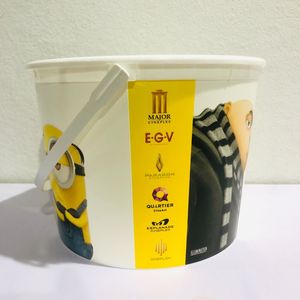 Cubo de Palomitas de Maíz de Plástico PP con Logotipo Personalizado, Contenedor de Palomitas de Maíz para Películas, Vasos de Plástico para Palomitas de Maíz, Cubo de Palomitas de Maíz Personalizado - Product Image 4