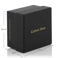 Couvercle de conception de luxe et boîte en carton de base emballage boîte-cadeau pour montre