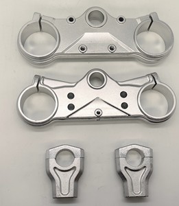 Klem tiga pohon sepeda motor, 45/48mm 51/54mm ditempa untuk sepeda motor dan sepeda motor - Product Image 4