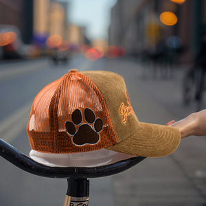 Bán Buôn Ánh Sáng Màu Nâu Vải To Sợi Trucker Hat Tập Thể Dục Cổ Điển Dành Cho Người Lớn Lưới Trở Lại Biểu Tượng Tùy Chỉnh Hip Hop Hiệu Suất Thời Trang Jersey Vải - Product Image 2