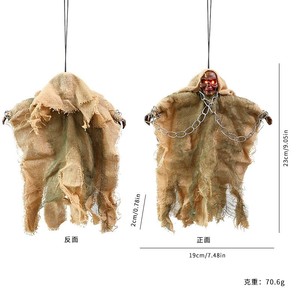 Decorazioni di Halloween oggetti di scena per feste casa stregata appesa fantasma Mini strega volante - Product Image 3