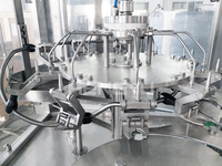 Machine automatique de remplissage et de scellage de gobelets en plastique, équipement d'emballage pour usine alimentaire, pour liquides, eau, jus, confiture