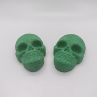 Bombes de bain sur le thème d'Halloween en gros - Formes variées, ingrédients naturels et biologiques, boîte cadeau de 6 pièces style dessin animé, relaxantes