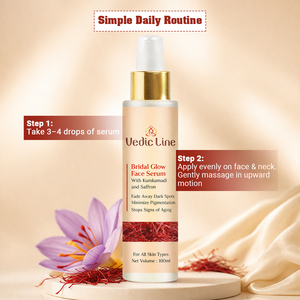 Instant Bridal Glow Serum for Face | Brightening Anti Dullness Hydrating Facial Serum | OEM Private Label Skincare - Product Image 4