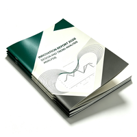 Catalogue d'entreprise personnalisé haut de gamme, reliure agrafée, couleur intégrale, pour impression de livres et présentation d'entreprise