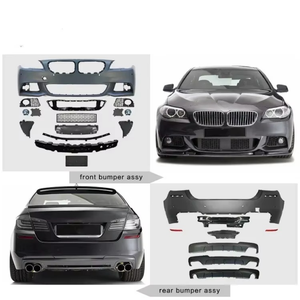 Kit <span class=keywords><strong>Carrozzeria</strong></span> Stile M Tech M-Sport Parti Paraurti per BMW Serie 5 F10 2010-2017 Paraurti Posteriore Minigonne Laterali Paraurti Anteriore - Product Image 3