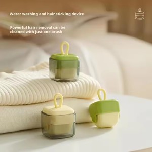 Rodillo Quitapelusas Lavable para Ropa, Removedor de Pelo de Mascotas, Herramienta para Eliminar el Polvo, Rodillo de Limpieza Reutilizable y Portátil - Product Image 1