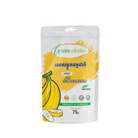 Sachet en plastique sur mesure à fermeture éclair pour mangue sèche sacs d'emballage de collation de fruits secs