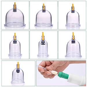 Gobelets à usage unique en plastique antirhumatismes, ensemble de gobelets hidjab, ensemble de gobelets Massage sous vide - Product Image 5
