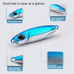 Muslimfish <span class=keywords><strong>esca</strong></span> artificiale da <span class=keywords><strong>pesca</strong></span> in metallo duro <span class=keywords><strong>con</strong></span> occhi 3d esche da <span class=keywords><strong>pesca</strong></span> Mini Jig che affondano esche da Jigging verticali - Product Image 4