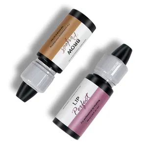 Encre de couleur de tatouage Pigments de tatouage Microblading de sourcil de haute qualité Encre de tatouage noire Micropigmentation