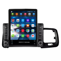 Autoradio Tesla android pour Volvo S60 V60 2011-2020 8 + 128G carplay + auto key lights, lecteur dvd de voiture android multimédia