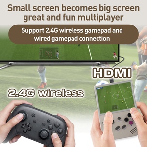 Trắng phổ biến anbernic rg35xx cầm tay trò chơi máy nghe nhạc 3.5inch màn hình 64GB hỗ trợ HD TV xách tay retro trẻ em Quà tặng chơi <span class=keywords><strong>game</strong></span> giao diện điều khiển - Product Image 6