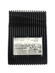 NEW MTFDKCC3T2FC-1AZ15ABYY 3.2TB U.3 NVMe SSD 3200GB Gen4 X4 สำหรับ Micron 7400 อินเทอร์เฟซ NVMe ความเร็วสูง ให้การถ่ายโอนข้อมูลที่รวดเร็ว - Product Image 1