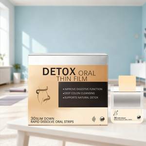 Complément alimentaire en film oral pour le contrôle du poids, combine des biotiques pour la détoxification et des vitamines pour une peau éclatante - Product Image 3