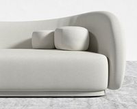Ensemble de canapés contemporains, cadre en bois dur de qualité supérieure, design rembourré, coussins en mousse haute densité, canapé moderne pour salon