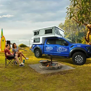 Nova camper de tenda pop-up para caminhão, carro de acampamento