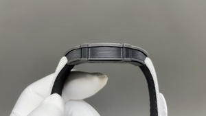 Reloj Mecánico Automático de Moda, con Correa de Goma, Estilo Hip Hop Deportivo de Lujo, Ultrafino de 7.8mm, Rectangular, de Fibra de Carbono de Alta Calidad - Product Image 2