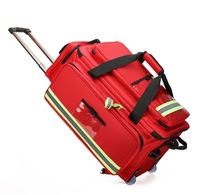 Trousse de premiers secours grande capacité étanche avec poignée télescopique Kebon KB-DB0623, sac à dos chinois, désinfection infrarouge lointain, certifiée CE