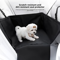 Housse de siège auto pliable et imperméable pour animaux de compagnie, anti-rayures, tapis portable pour chien et chat, résistant à la saleté, coussin de voyage pour véhicule
