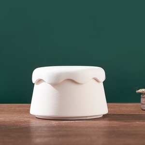 แก้วดินเผา DIY ระบายสีเอง วัสดุเป็นมิตรกับสิ่งแวดล้อม ง่ายต่อการระบายสีสำหรับเด็ก กิจกรรม DIY สร้างปฏิสัมพันธ์ระหว่างพ่อแม่ลูก ตกแต่ง - Product Image 1