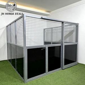 Caja de establos galvanizada barata de tamaño personalizado para caballos, puerta corredera con relleno de HDPE para alquiler - Product Image 2