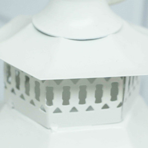 Moroccan <strong>lantern</strong> set of 3 metal <strong>lantern</strong> <strong>White</strong> garden decoration wedding candle for home and decoration fyd glass - Product Image 5