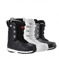 Chaussures de snowboard pour sports de plein air, pour hommes et femmes, traditionnelles à lacets, junior, équipement de ski polyvalent, imperméables, anti-froid, chaudes