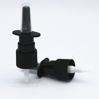 Brume 15ml Ambre Vide Saline Pompe Nasale Vaporisateur 10ml 30ml Pour Sinus Couvercles Bouchons et fermetures