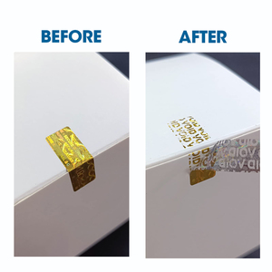 Nhãn an ninh Hologram Sticker QR mã nhãn Laser chống hàng giả nhãn dán mã độc đáo xác thực con dấu - Product Image 5