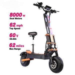 Scooter Eléctrico Toursor X8 60V 40Ah con Doble Motor, Velocidad de 80 km/h, Plegable, para Adultos, con Ruedas de 13 Pulgadas - Product Image 1
