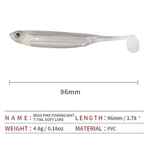 OEM HOWELL-<span class=keywords><strong>Leurre</strong></span> <span class=keywords><strong>en</strong></span> PVC souple <span class=keywords><strong>pour</strong></span> la <span class=keywords><strong>pêche</strong></span> à la <span class=keywords><strong>truite</strong></span> <span class=keywords><strong>arc</strong></span>-<span class=keywords><strong>en</strong></span>-<span class=keywords><strong>ciel</strong></span>, à queue fourchue et queue fourchue, <span class=keywords><strong>pour</strong></span> rivière et lac, 75mm - Product Image 2