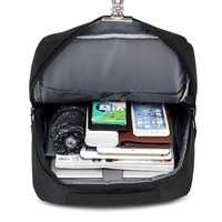 Sac à dos pour ordinateur portable Oxford imperméable, idéal pour les voyages d'affaires, avec port USB, sac à dos portable pour étudiants, sac à dos décontracté et durable pour hommes