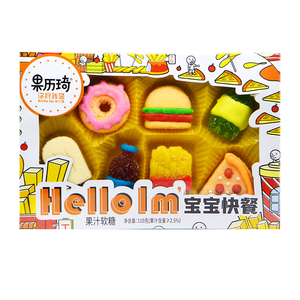Jelly <span class=keywords><strong>Candy</strong></span> Factory Halal Fluffy Marshmallow Fruit Popular Snack <span class=keywords><strong>Candy</strong></span> - Product Image 5
