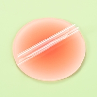 Sous-verres en acrylique transparent - Sous-verres isolants de table résistants à la chaleur, imperméables et imprimés en couleur par UV, ensemble cadeau