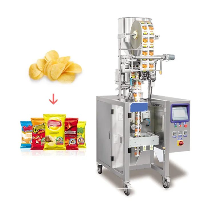 100G 50Kg Auto Weegschaal Water Pouch Coin Kikkererwten Bulk Bagels Candy Bar Koffie Verpakking Machine