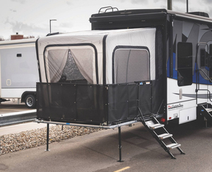 Inflatable <span class=keywords><strong>RV</strong></span> mái hiên 5th bánh xe đồ chơi Hauler Màn hình Phòng bao vây - Product Image 4