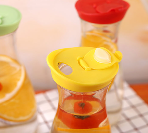 Rõ Ràng Nhựa Bình Công Suất Lớn Bình Lạnh Uống Chai 500Ml 700Ml 1L 1.5L Nước Trái Cây Bình Nước Cho Trái Cây Nước Trái Cây Cà Phê - Product Image 4