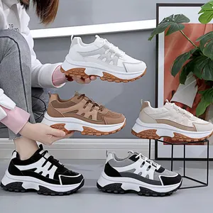 Fashion New Women Sneakers Shoes Lace-up Comfortable Casual Shoes Breathable Women Vulcanize Sneaker Shoes Zapatillas